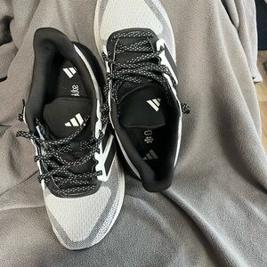 Adidas Black and White Sneakers